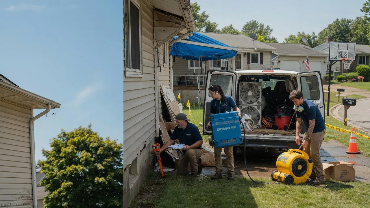 Ceiling Leak Cleanup in Luverne, MN near me